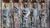 strasbourg, cathedral, notre dame, prophets, gothic, sculpture, prophets, prophets, prophets, prophets, prophets
