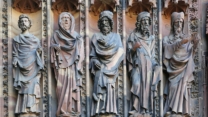 strasbourg, cathedral, notre dame, prophets, gothic, sculpture, prophets, prophets, prophets, prophets, prophets